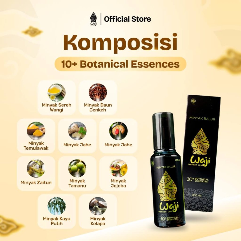 komposisi produk minyak balur waji