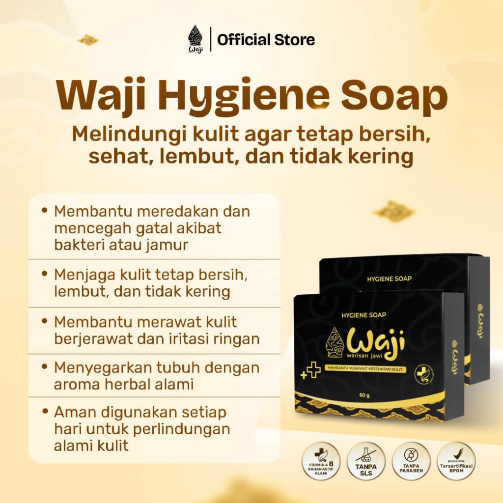 manfaat produk sabun waji
