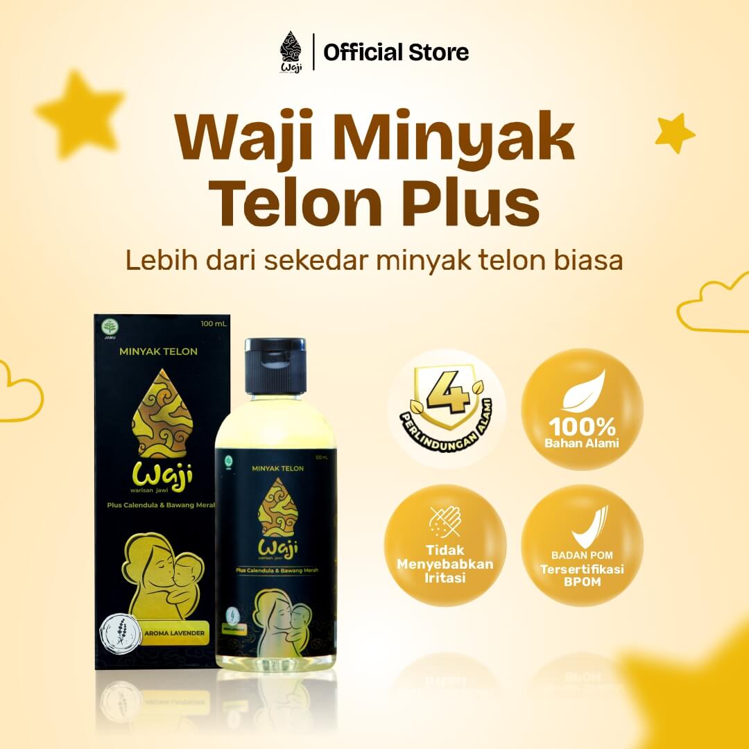 minyak telon bayi - waji telon plus