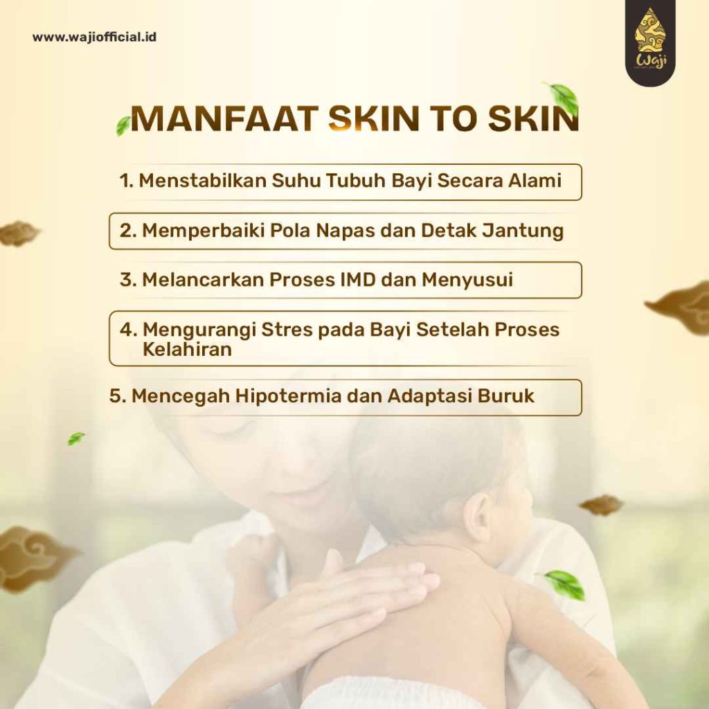 Infografis Manfaat Skin to Skin 